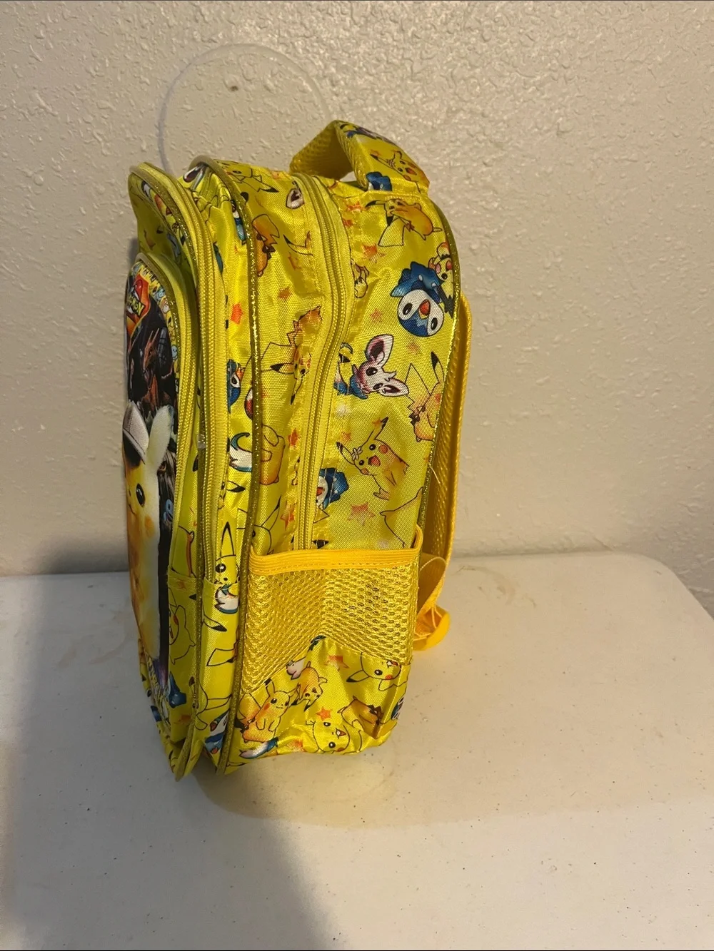 Pokemon Detective Pikachu Yellow Kids Backpack